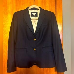 Navy J. Crew Blazer